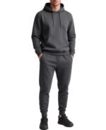 Men's Tracksuits 2 Piece Hoodie and Sweatpants Set Fleece Sweatsuits Casual Athletic Jogging Suit for Men