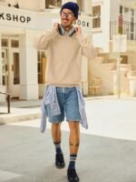 Runcati Mens Pullover Hoodies Long Sleeve Casual Lightweight Fashion Hooded Sweatshirt with Kanga Pockets