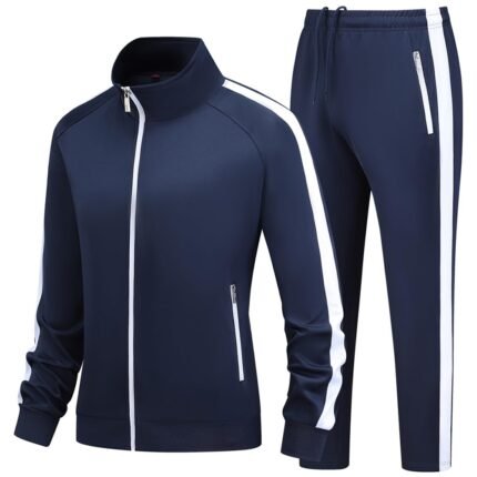 Women's Tracksuit Set 2 Pieces Long Sleeve Outfits Sweatsuits for Women Full Zip Active Sets Athletic Suits