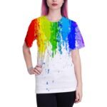 Yasswete Men and Women Shirts Unisex 3D Fashion Printed Shirts for Adults Short Sleeve Top T-Shirts