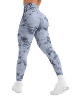 YEOREO Workout Leggings for Women Jada Scrunch Butt Lifting Leggings Seamless Screen Print Gym Yoga Pants