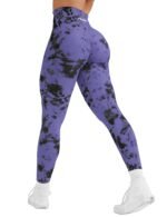 YEOREO Workout Leggings for Women Jada Scrunch Butt Lifting Leggings Seamless Screen Print Gym Yoga Pants