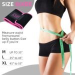 ZPP Waist Trainer for Women and Men, Neoprene Sweat Band Waist Trimmer Belt Slimming Stomach Wrap for Workout