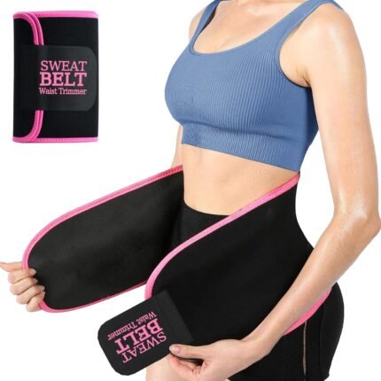 ZPP Waist Trainer for Women and Men, Neoprene Sweat Band Waist Trimmer Belt Slimming Stomach Wrap for Workout