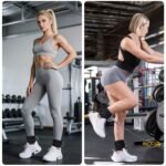 Fitness Ankle Strap for Cable Machine, 2PCS Comfort Adjustable Gym Ankle Cuff for Kickbacks, Glute Workouts Neoprene Padding, One Size Fit All Ankle, Ankle Bands for Working...